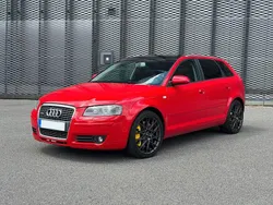 Rot Gebraucht 2007 Audi A3 Sportback Sport Limousine | 16.000 €