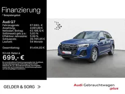 Blau Gebraucht 2024 Audi Q7 S-Line SUV | 67.880 € (Superpreis)