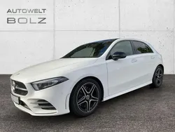 Weiss Gebraucht 2018 Mercedes A250 AMG line Limousine | 22.990 € (Fairer Preis)