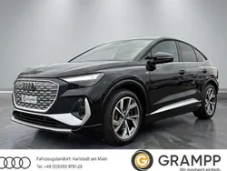 Mythosschwarz metallic Gebraucht 2022 Audi Q4 e-tron S-Line SUV | 34.670 € (Guter Preis)
