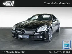 Schwarz (schwarz unilack) Gebraucht 2013 Mercedes SLK250 Cabrio | 18.850 € (Fairer Preis)