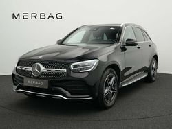 Schwarz Gebraucht 2021 Mercedes GLC300 AMG line SUV | 39.990 € (Fairer Preis)