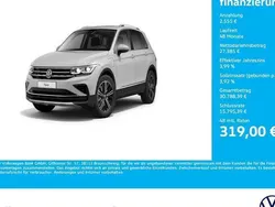 Pure white Gebraucht 2021 VW Tiguan Elegance SUV | 29.940 € (Fairer Preis)