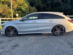Silber Gebraucht 2016 Mercedes CLA250 Shooting Brake AMG line Kombi | 20.500 € (Fairer Preis)