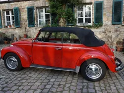 Rot Gebraucht 1972 VW Käfer Cabrio | 35.000 €