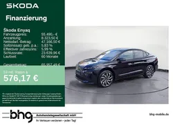Schwarz Gebraucht 2025 Skoda Enyaq iV SportLine SUV | 55.490 € (Etwas zu teuer)
