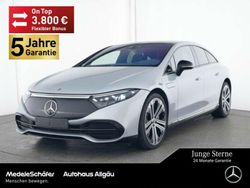 Lack hightechsilber (metallic) Gebraucht 2022 Mercedes EQS580 Limousine | 67.859 € (Superpreis)