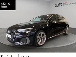 Schwarz Gebraucht 2024 Audi A3 Sportback S-Line Limousine | 39.990 € (Guter Preis)