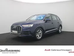 Navarrablau metallic Gebraucht 2020 Audi Q7 Design SUV | 52.880 € (Etwas zu teuer)