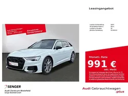 Gletscherweiß Gebraucht 2024 Audi A6 S-Line Kombi | 79.990 €