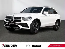 Unilack polarweiß Gebraucht 2022 Mercedes GLC220 AMG SUV | 42.870 € (Fairer Preis)