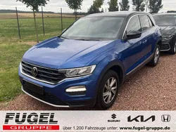 Ravennablau metallic Gebraucht 2021 VW T-Roc Style SUV | 18.999 € (Superpreis)