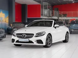 Polarweiss unilack Gebraucht 2020 Mercedes C220 AMG line Cabrio | 34.980 € (Guter Preis)