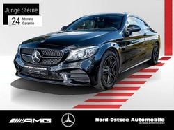 Metalliclack obsidianschwarz Gebraucht 2020 Mercedes C300 AMG Coupé | 32.990 € (Guter Preis)