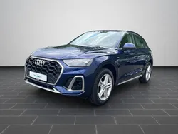 Navarrablau metallic (metallic) Gebraucht 2021 Audi Q5 Comfort SUV | 33.490 € (Guter Preis)