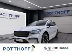 Moonweiss metallic Gebraucht 2022 Skoda Enyaq iV SportLine SUV | 49.940 € (Fairer Preis)