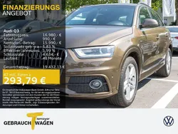 Braun Gebraucht 2013 Audi Q3 S-Line SUV | 16.980 € (Fairer Preis)