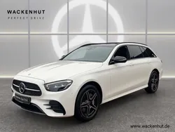 Weiss Gebraucht 2022 Mercedes E300 AMG Kombi | 45.350 € (Etwas zu teuer)
