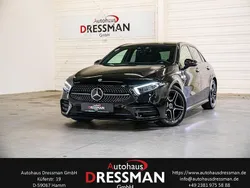 Nachtschwarz unilack Gebraucht 2022 Mercedes A180 AMG line Limousine | 29.688 € (Fairer Preis)