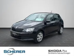 Blackmagic perleffekt (metallic) Gebraucht 2018 Skoda Fabia Active Limousine | 8.790 € (Fairer Preis)
