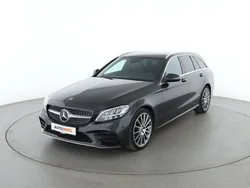 Grau Gebraucht 2021 Mercedes C200 AMG line Kombi | 29.820 €