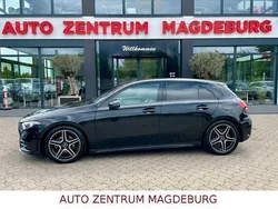 Schwarz Gebraucht 2018 Mercedes A200 AMG line Limousine | 24.950 € (Teuer)