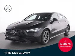 Schwarz metalliclack kosmossch Gebraucht 2024 Mercedes CLA220 AMG Limousine | 37.335 € (Guter Preis)