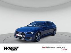 Ascariblau metallic Gebraucht 2024 Audi A6 S-Line Kombi | 51.888 € (Teuer)