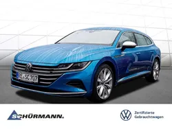 Eisvogelblau metallic (metallic) Gebraucht 2023 VW Arteon Elegance Kombi | 37.229 € (Guter Preis)