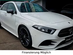 Weiß Gebraucht 2018 Mercedes A200 AMG line Limousine | 23.500 € (Etwas zu teuer)