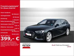 Mythosschwarz metallic Gebraucht 2024 Audi A4 Advanced Plus Kombi | 38.780 € (Fairer Preis)