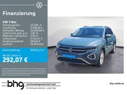 Petroleum blue metallic Gebraucht 2024 VW T-Roc Style SUV | 25.590 € (Fairer Preis)