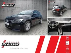 Schwarz (mythosschwarz metallic) Gebraucht 2025 Audi A1 Sportback Advanced Kleinwagen | 27.450 € (Fairer Preis)