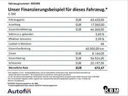 Unilack schwarz Gebraucht 2025 Mercedes E300 Avantgarde Limousine | 63.420 € (Teuer)