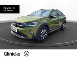 Reef blue metallic / schwarz Gebraucht 2024 VW Taigo Style SUV | 26.970 € (Fairer Preis)