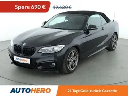 Schwarz Gebraucht 2015 BMW 220 M Sport Cabrio | 18.930 € (Fairer Preis)