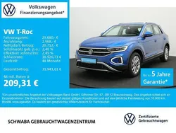 Ravennablau metallic Gebraucht 2024 VW T-Roc Style SUV | 29.470 € (Fairer Preis)