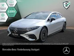 Hightechsilber Gebraucht 2023 Mercedes EQS450+ AMG Limousine | 59.990 € (Etwas zu teuer)