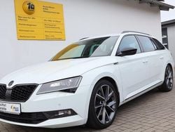 Bila laser/laser white Gebraucht 2017 Skoda Superb SportLine Kombi | 16.950 € (Guter Preis)