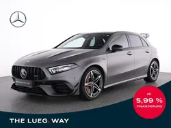 Manufaktur mountaingrau magno Gebraucht 2024 Mercedes A45 AMG AMG Limousine | 59.980 € (Etwas zu teuer)
