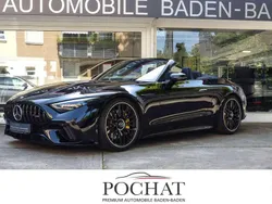 Obsidianschwarz metalliclack Gebraucht 2023 Mercedes SL63 AMG Premium Plus Cabrio | 139.900 € (Fairer Preis)