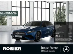 Blau / spektralblau (metallic) Gebraucht 2024 Mercedes 200 AMG Coupé | 34.890 € (Superpreis)