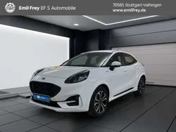 Frozen white Gebraucht 2023 Ford Puma ST-Line SUV | 14.490 € (Superpreis)
