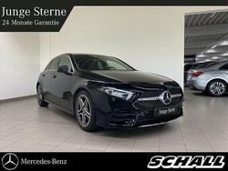 Schwarz Gebraucht 2019 Mercedes A180 AMG Line Premium Limousine | 24.498 € (Guter Preis)