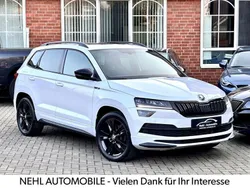 Weiß Gebraucht 2019 Skoda Karoq SportLine SUV | 26.990 € (Fairer Preis)