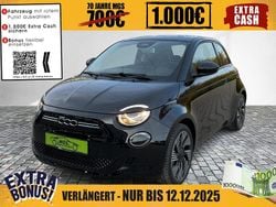 Onyx schwarz Gebraucht 2021 Fiat 500e Icon Limousine | 15.270 € (Fairer Preis)