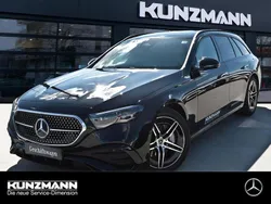 Obsidianschwarz metallic Gebraucht 2025 Mercedes E220 AMG Kombi | 75.749 €