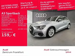 Silber Gebraucht 2022 Audi A3 Sportback e-tron Limousine | 23.450 € (Guter Preis)