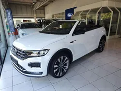 Weiß Gebraucht 2021 VW T-Roc Cabriolet R-line Cabrio | 24.390 € (Guter Preis)
