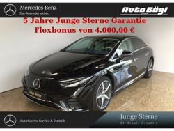 Lack obsidianschwarz (metallic) Gebraucht 2024 Mercedes EQE350 AMG line Limousine | 53.480 € (Etwas zu teuer)